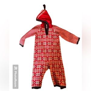 Hanna Andersson Cotton Sweater Bodysuit 18-24 months